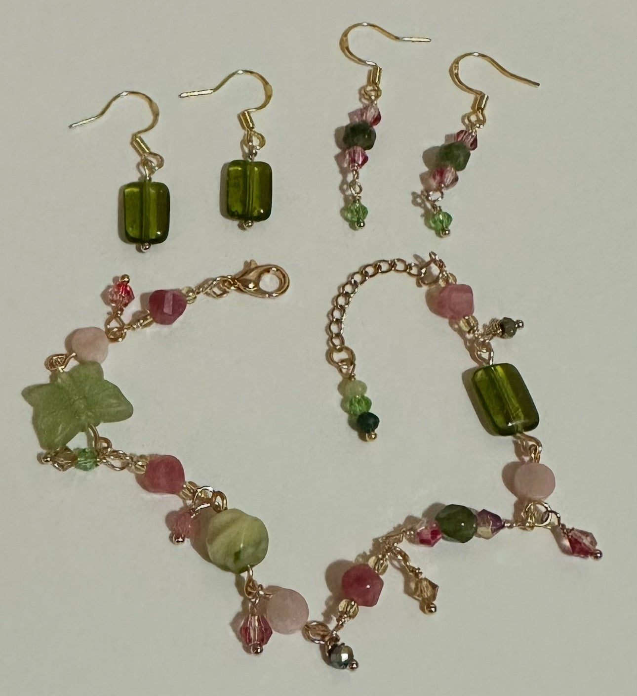 Fairy Core Bracelet & Earrings Set