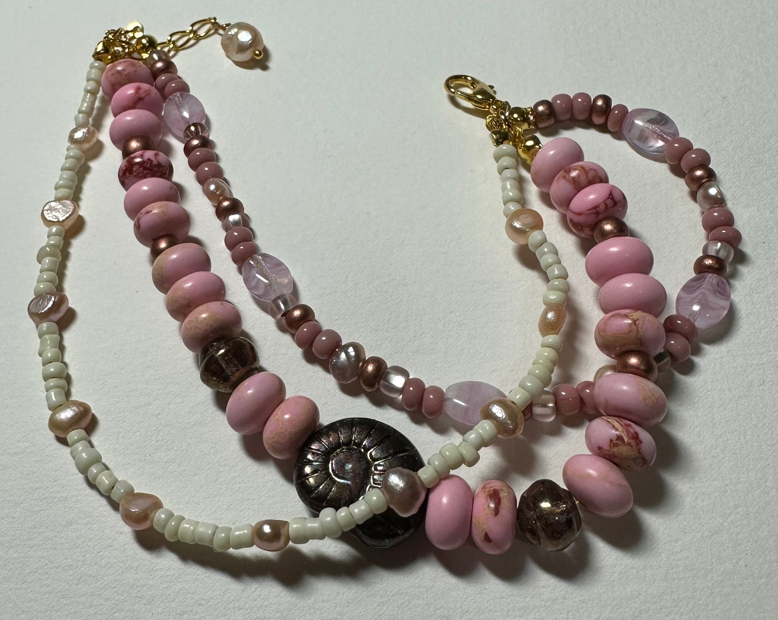 Earthy Rose Coastal Bracelet