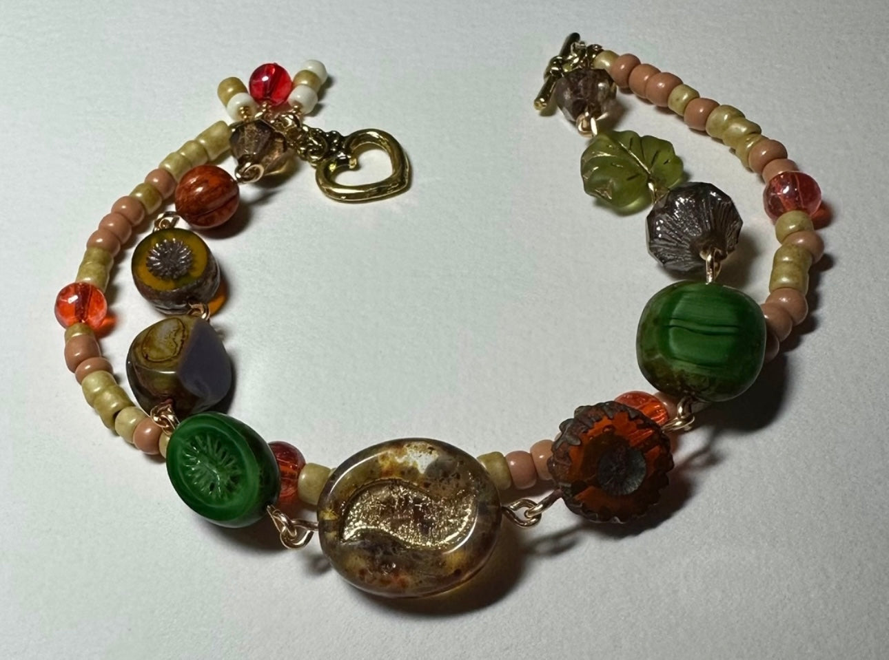 Bohemian Beaded Bracelet Handmade