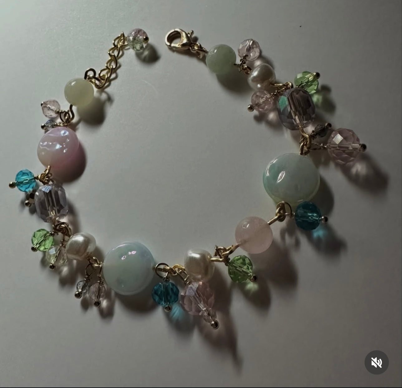 Seaside Garden Beaded Bracelet