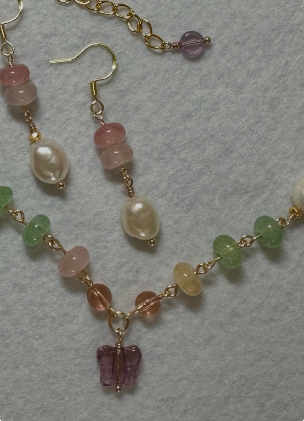 Garden Party Necklace & Earrings