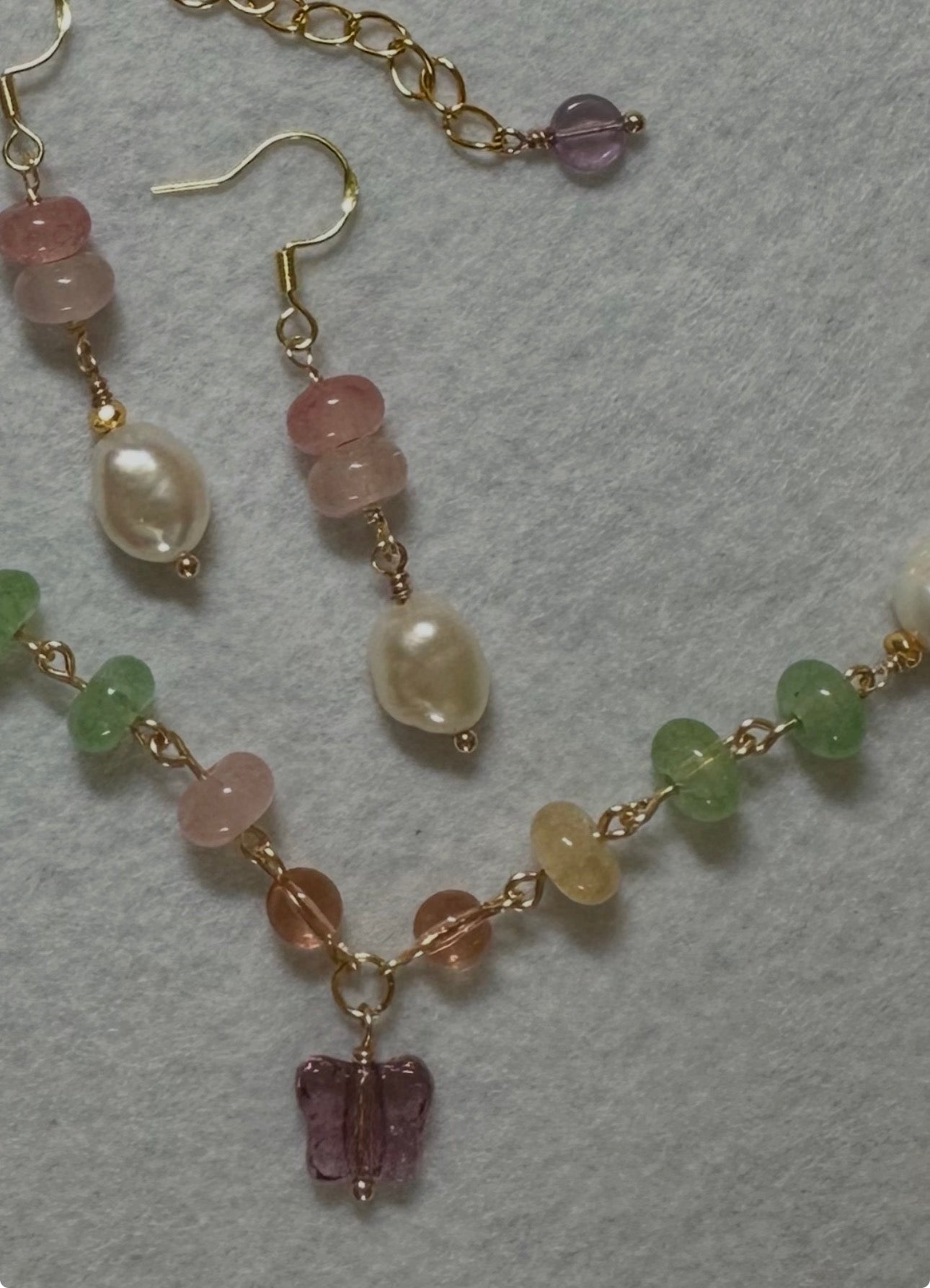 Garden Party Necklace & Earrings
