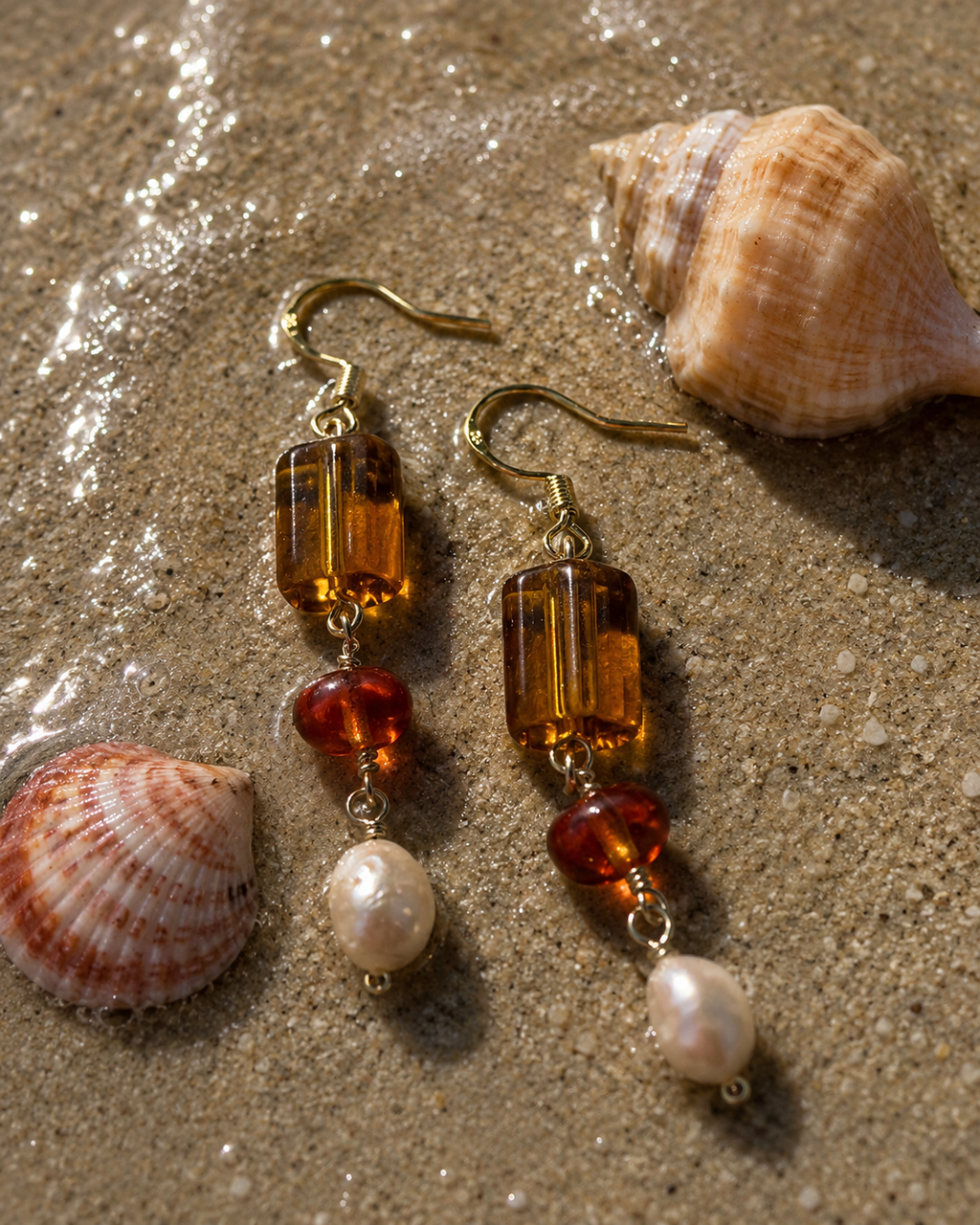 Amber Ray Earrings