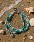 Sea Turtle Charm Bracelet